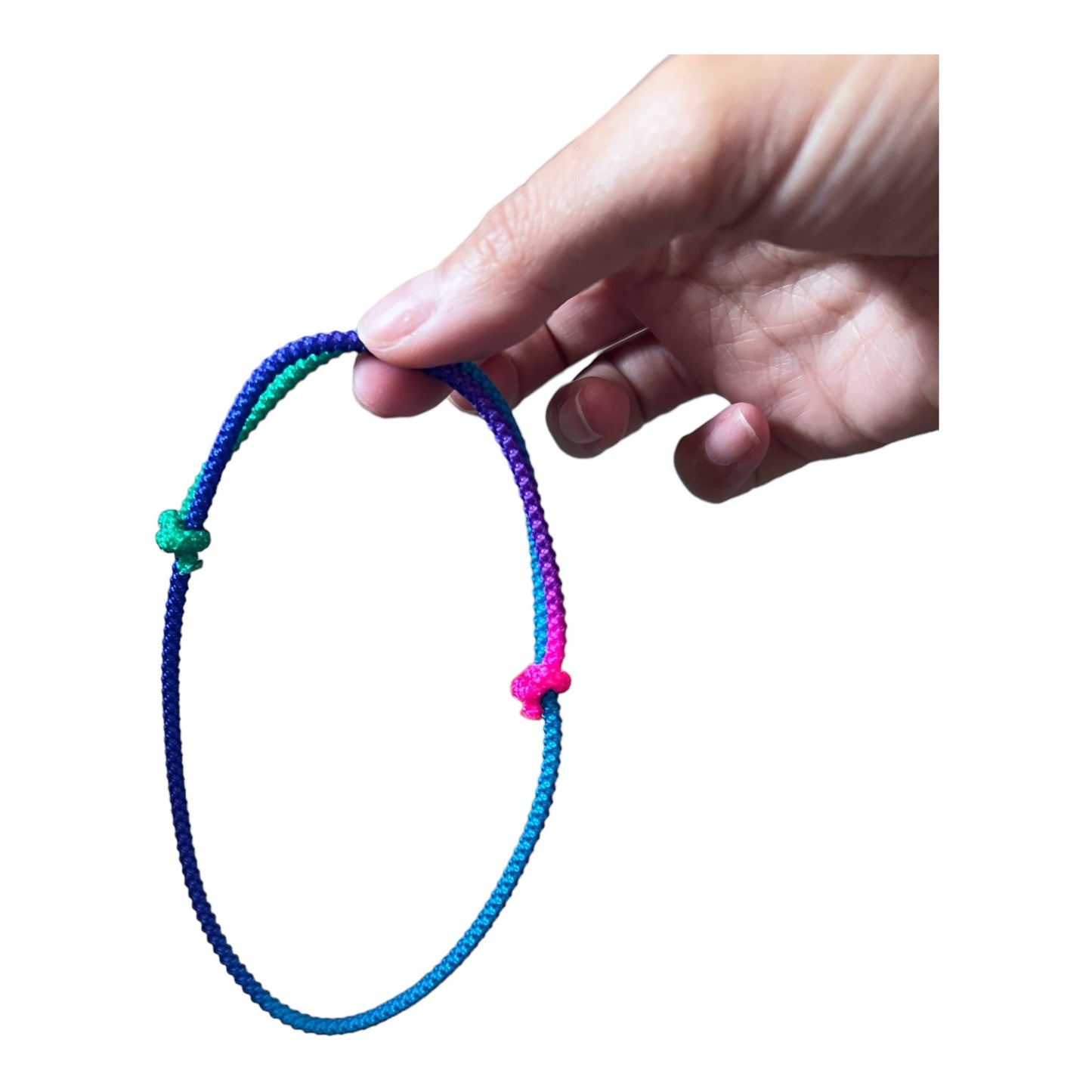 Cordón Anudado para ID Tags