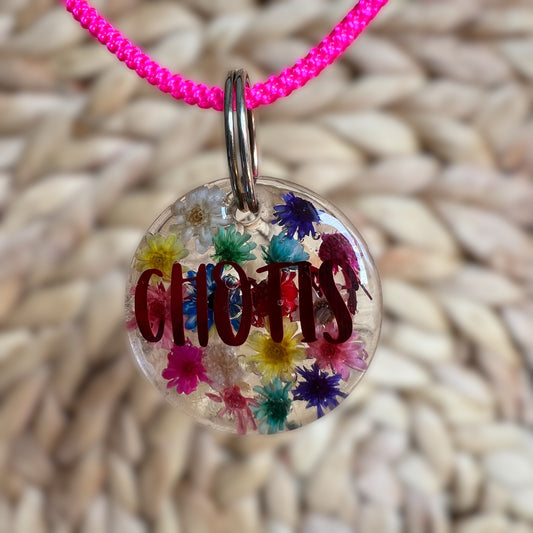 ID Tags “Flores Arcoíris”