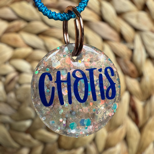 ID Tags “Redonda brillitos”