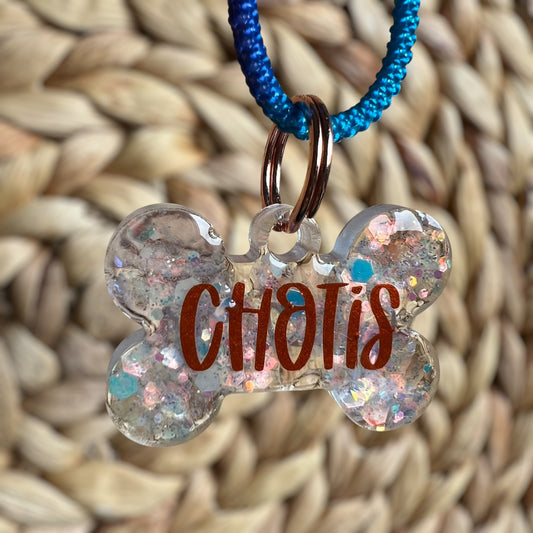 ID Tags “Hueso brillitos”