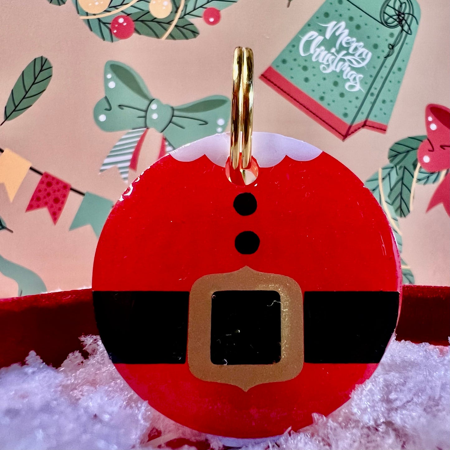 ID Tags “Papa Noel”