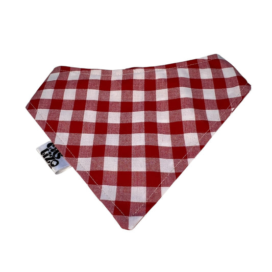 Bandana Vichy Rojo