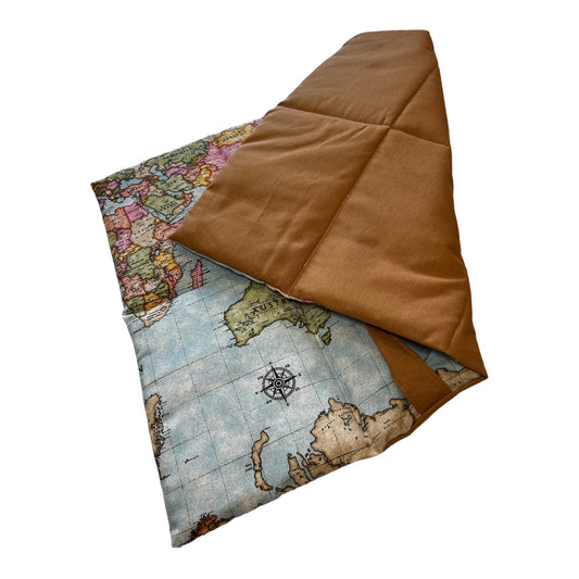 Cama de Viaje “Contigo al fin del mundo”