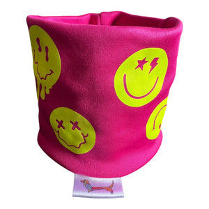 Bufanda Maxi  “Pink Smilies”