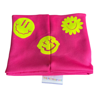 Bufanda Maxi  “Pink Smilies”