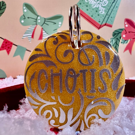 ID Tags “Bolita Dorada”