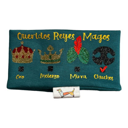Bufanda “Queridos Reyes Magos”