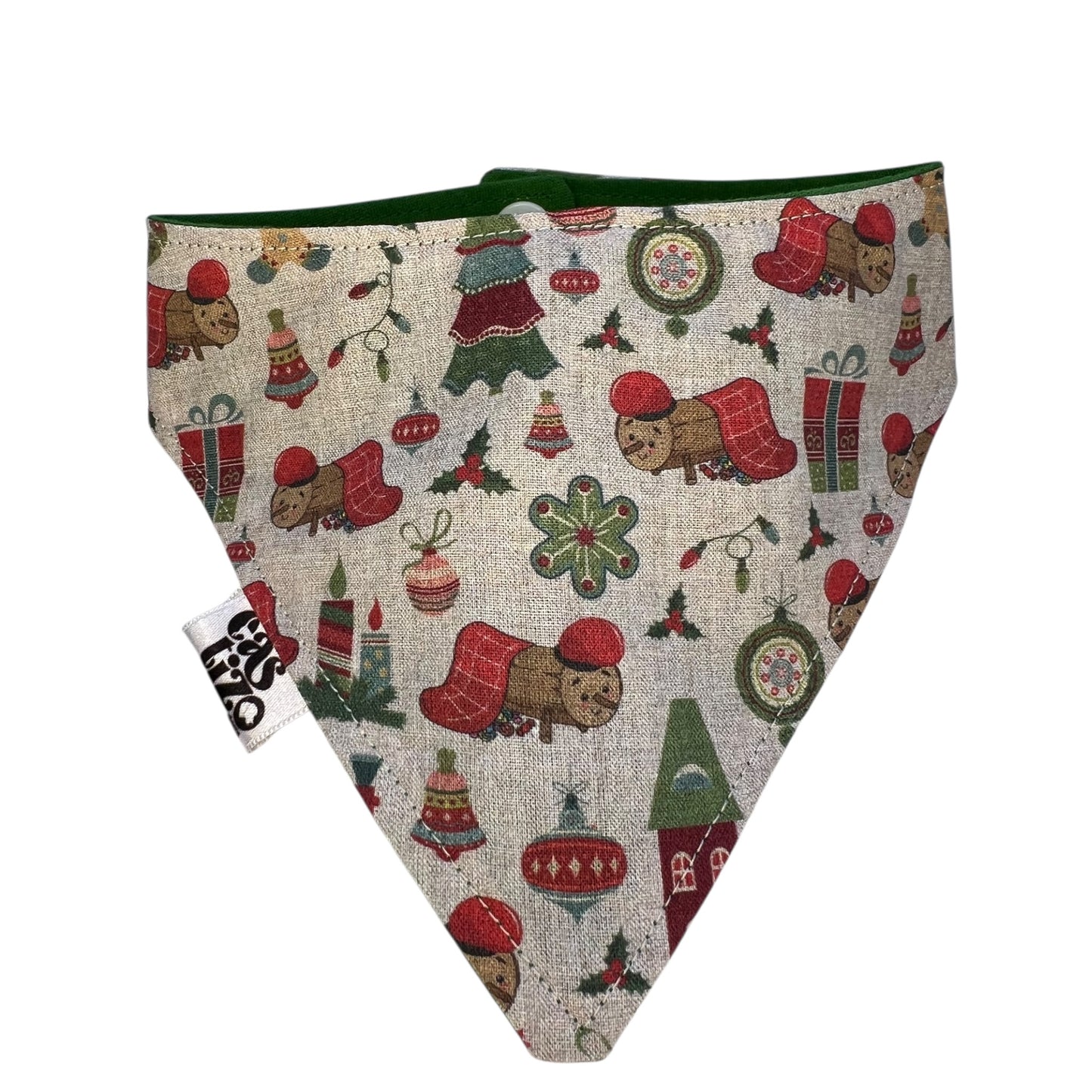 Bandana Reversible Caga Tió de Nadal