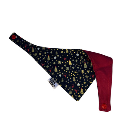 Bandana Reversible Navidad Romántica