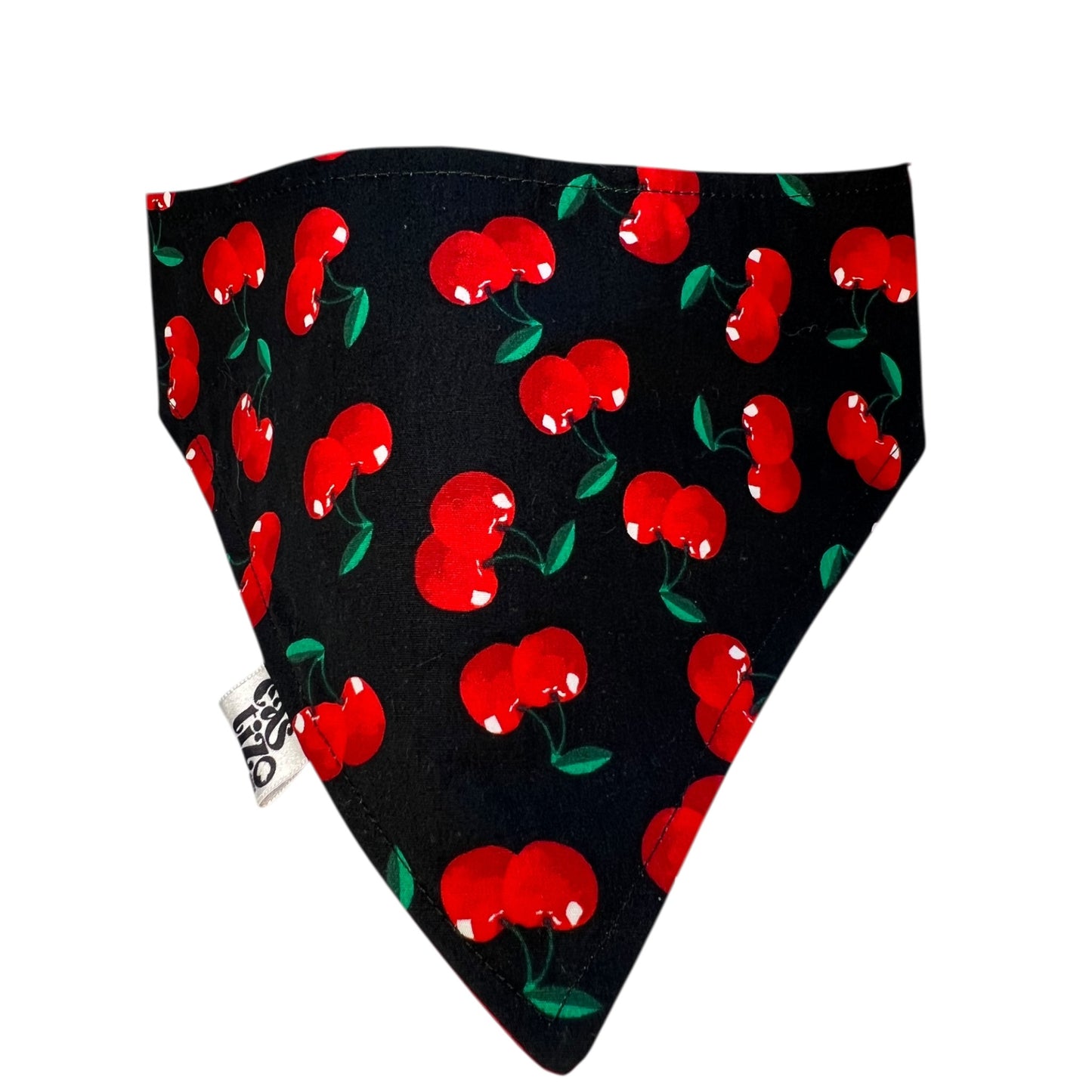 Bandana Reversible Cerezas