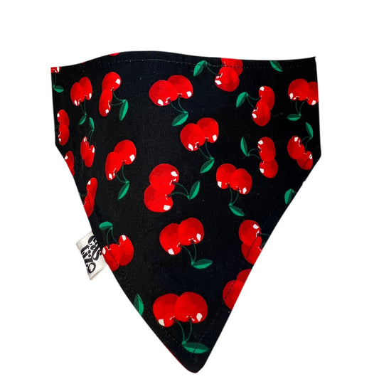 Bandana Reversible Cerezas