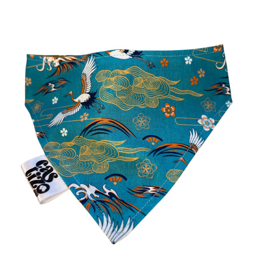 Bandana Reversible Japón Azul