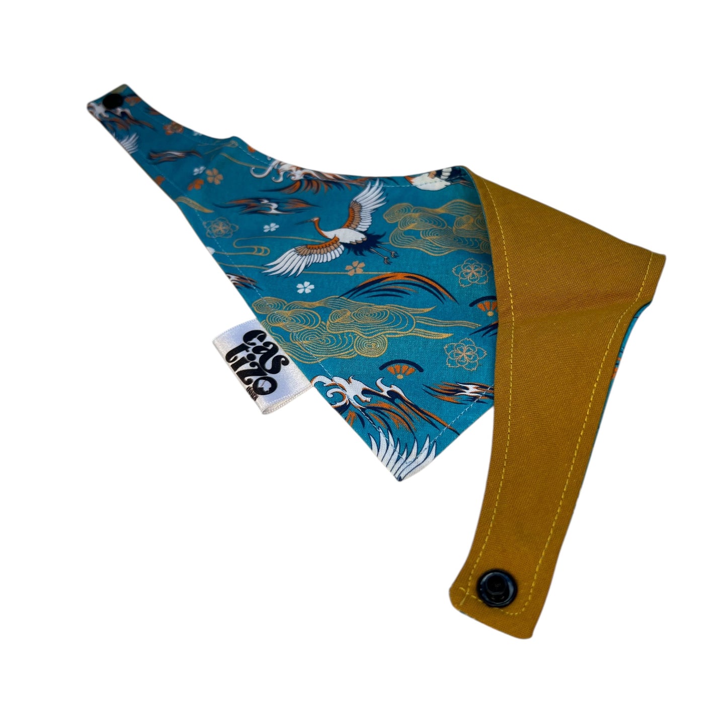Bandana Reversible Japón Azul