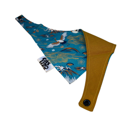 Bandana Reversible Japón Azul