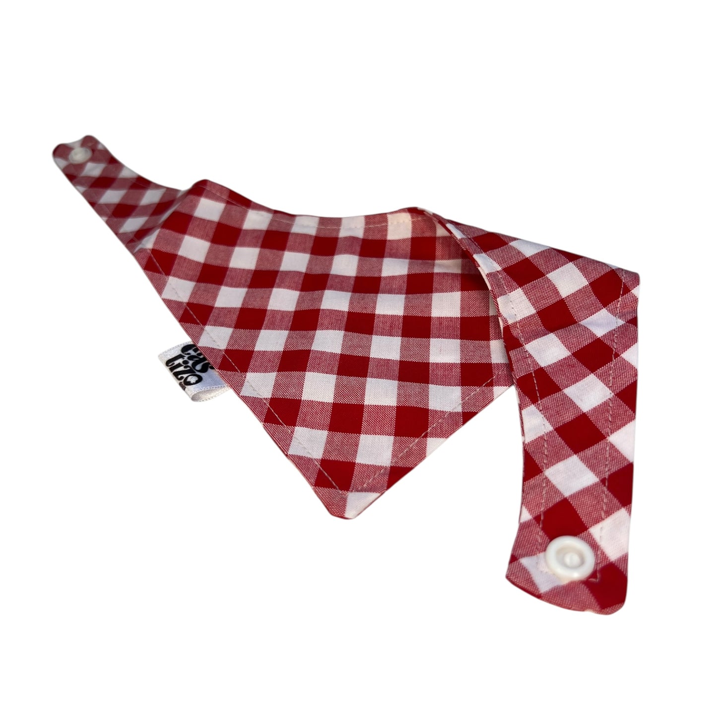 Bandana Vichy Rojo